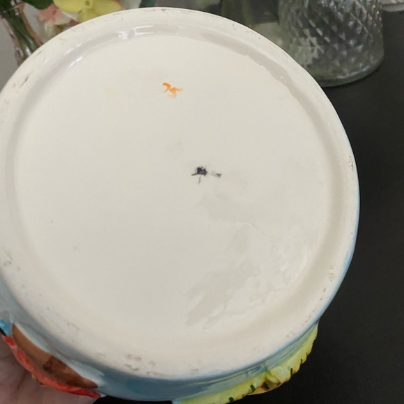 ☃️ VINTAGE COLLECTIBLE CERAMIC SNOWMAN COOKIE JAR! APPROX 9”x 6”. NEVER USED! - Picture 12 of 14